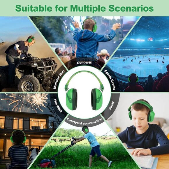 Noise Cancelling Headphones for Kids, Kids Ear Protection 28dB SNR Noise Reducti - Picture 8 of 8
